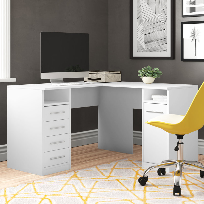 Zipcode Design Doran Corner Computer Desk & Reviews Wayfair.co.uk